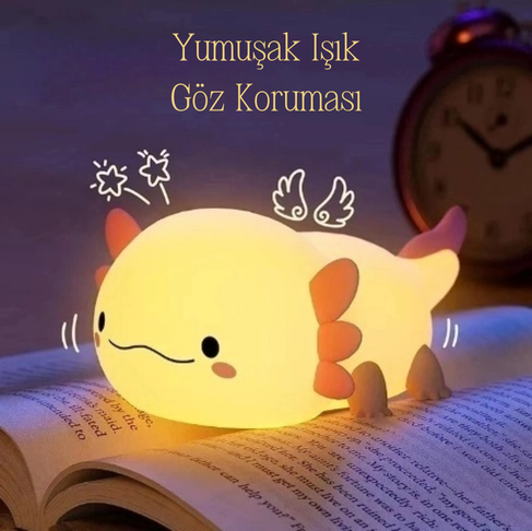 Palk Axolotl Gece Lambası